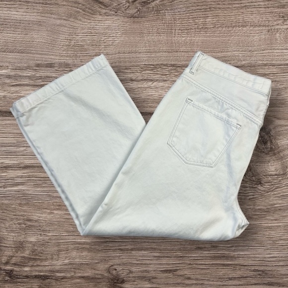 J Brand Joan High Rise Wide Leg Cropped Jeans Sz:32 - Picture 6 of 16